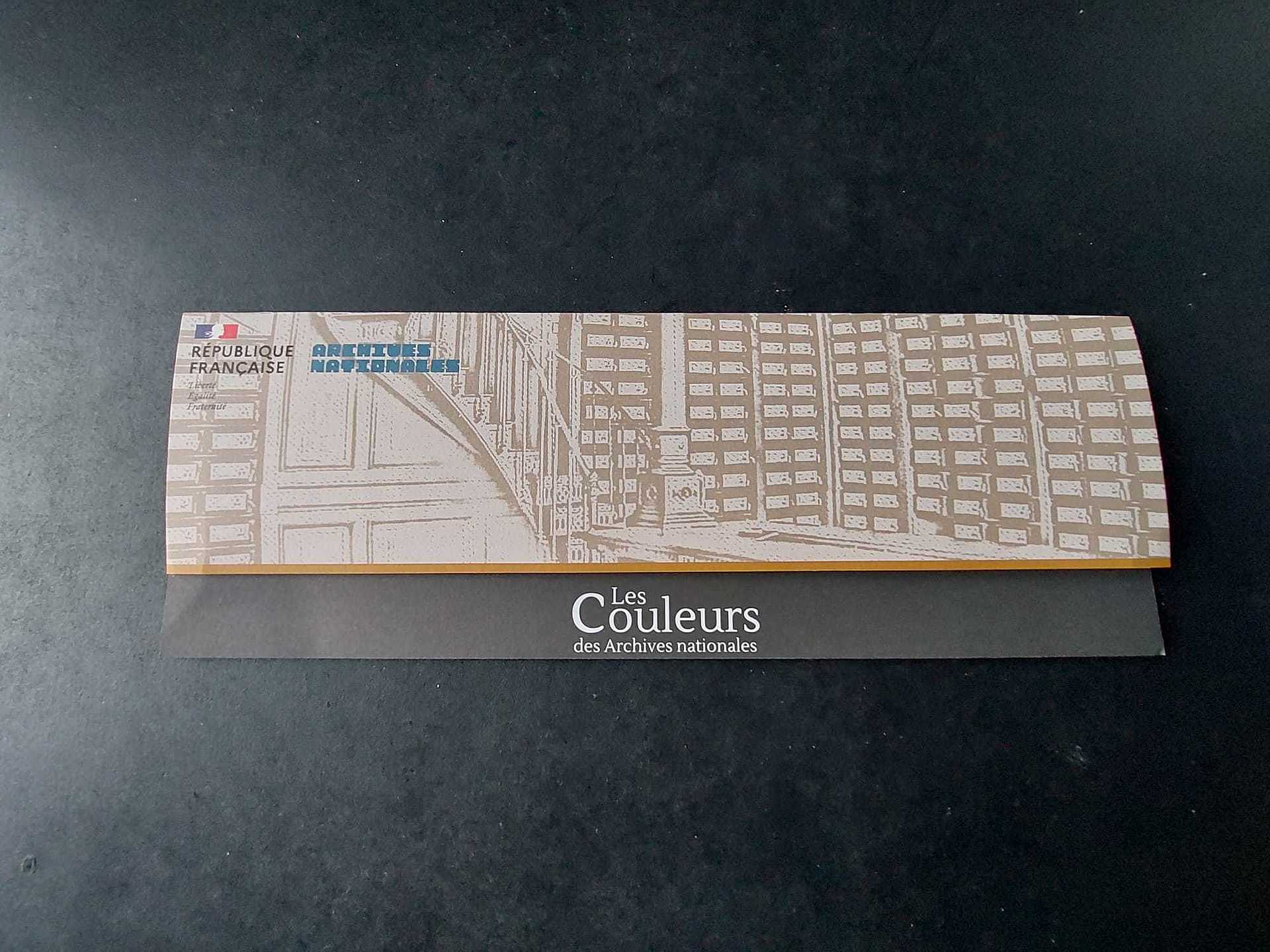 nuancier des Archives nationales extérieur